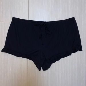 Victoria’s Secret Ribbed Ruffle Sleep Short